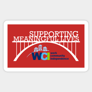 Supporting Meaningful Lives Sticker